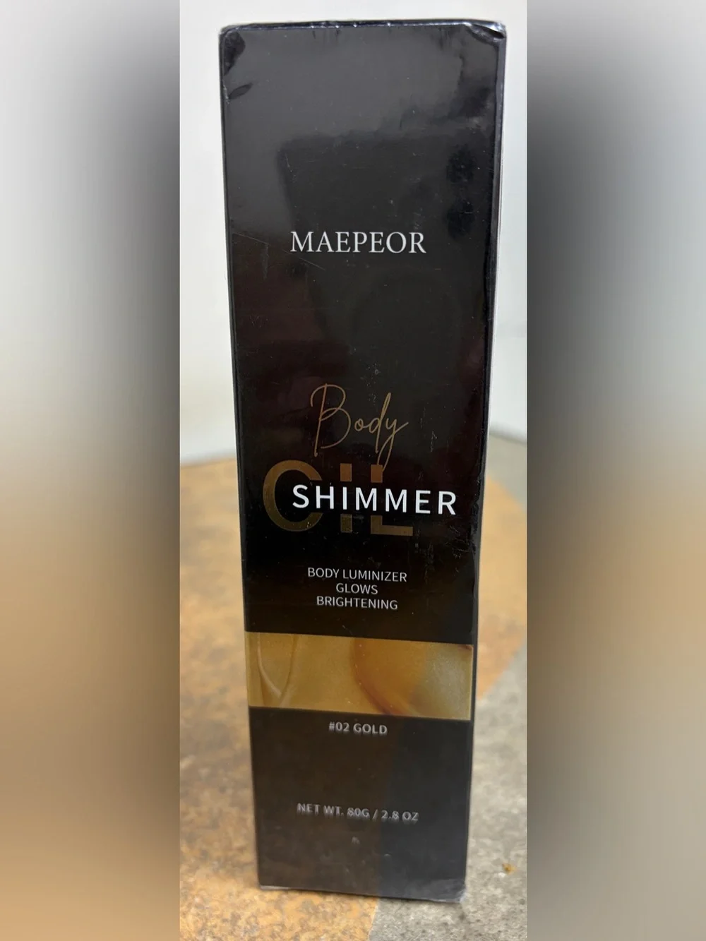 Body Shimmer Oil Luminizer Glow Brightening